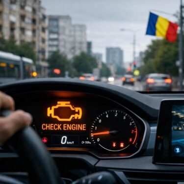 đèn check engine bật sáng xe chạy bình thường tại VinCar