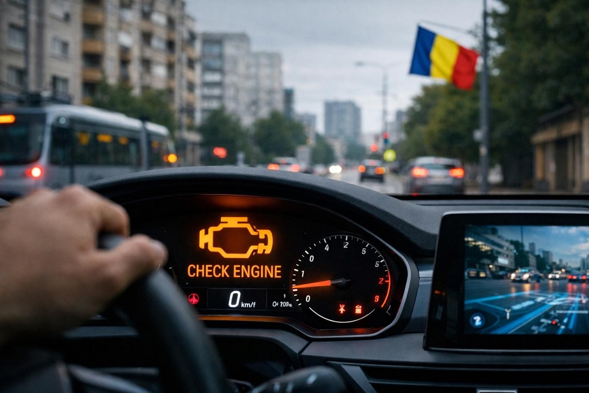đèn check engine bật sáng xe chạy bình thường tại VinCar